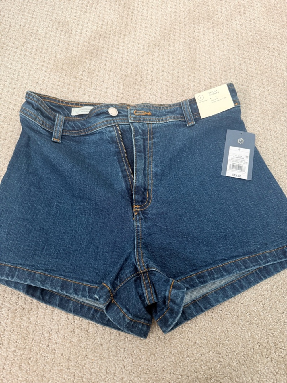 Target Women's Dark Indigo Denim Shorts